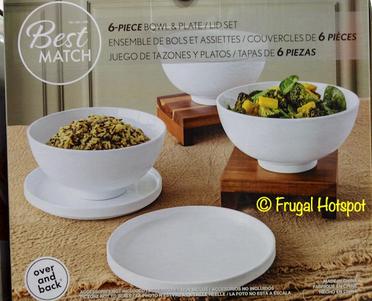 👀 This 6-pack bowls with lids set is at Costco! These bowls are