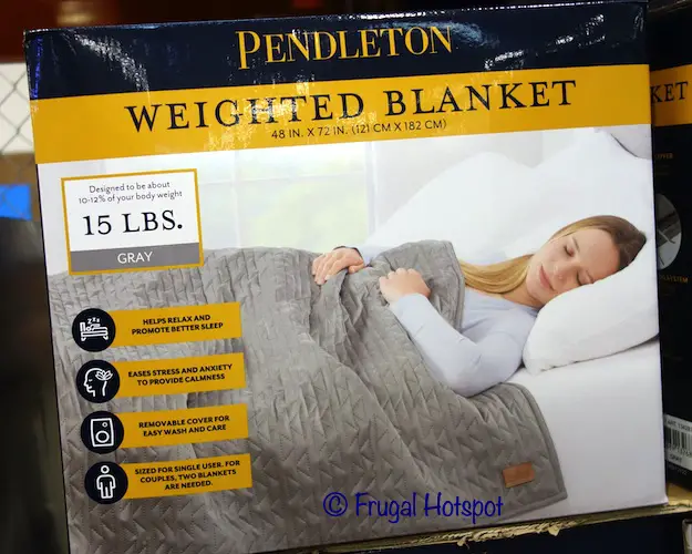 Pendleton 15 Lb Weighted Blanket | Costco