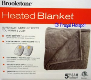 heated brookstone