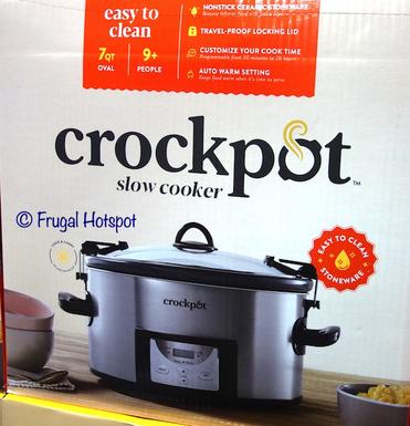 Crock-Pot 7-Quart Slow Cooker w/ Locking Lid & Carrying Bag Only $29.99 at  Costco