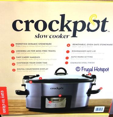 Costco Deals - 🙌 @crockpot 7qt #slowcooker with locking