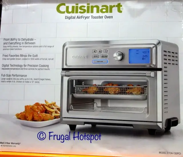 Cuisinart Digital AirFryer Toaster Oven Costco 640x549