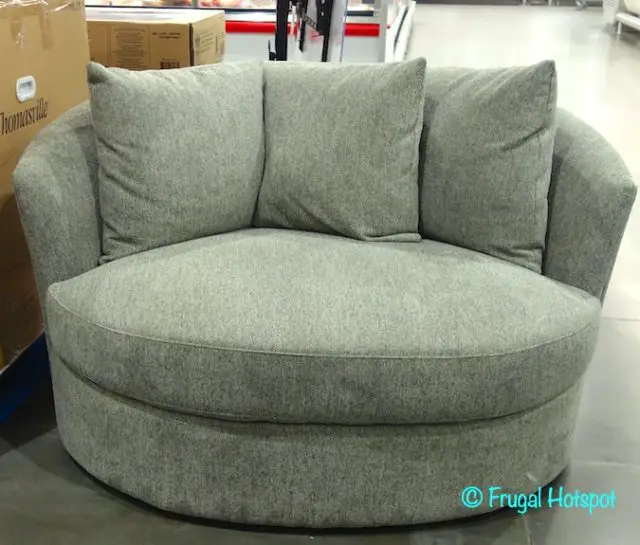 Thomasville Fabric Swivel Chair at Costco! | Frugal Hotspot