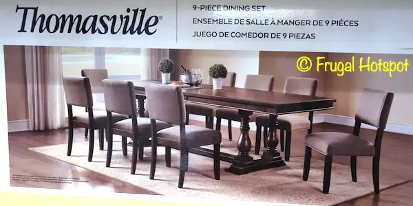 thomasville dining room set costco
