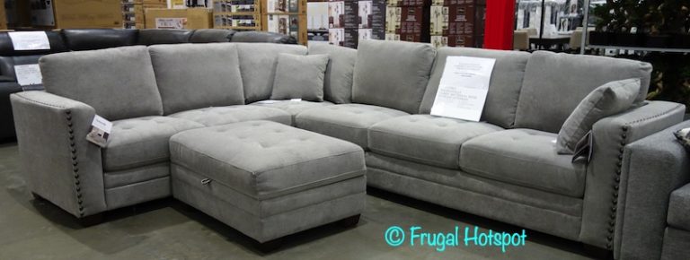 Thomasville Selena Sectional and Ottoman at Costco | Frugal Hotspot