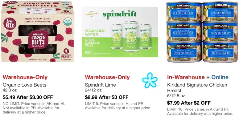 Costco Hot Buys March 2021 | Organic Love Beets, Spindrift Lime Sparkling Water, Kirkland Signature Chicken Breast