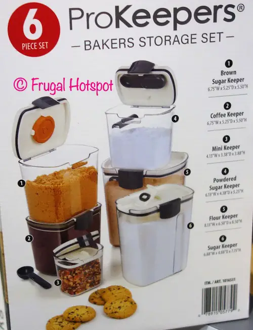 ProKeeper 6-piece Bakers Storage Set for Sale in Riverside, CA