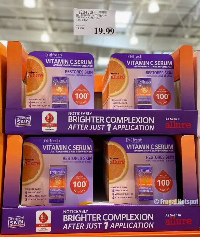 Refresh Skin Therapy Vitamin C Serum Now in Costco Stores!