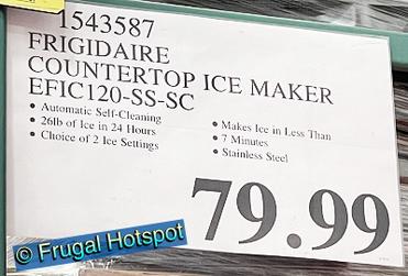 ❄️ Self-cleaning Countertop Ice Maker is at Costco! It makes up