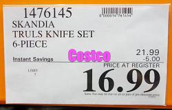 Skandia Sekai Cutlery Set with Blade Guards 5-piece – CostcoChaser