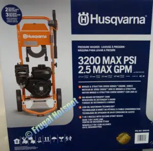 Husqvarna 3200 PSI Pressure Washer - Costco Sale!