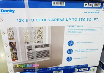 Danby Window Air Conditioner 12k Btu At Costco Frugal Hotspot