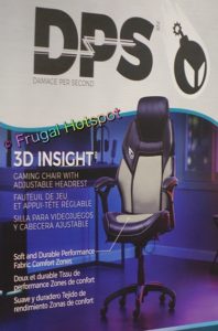 DPS 3D Insight Gaming Chair - Costco Sale! | Frugal Hotspot