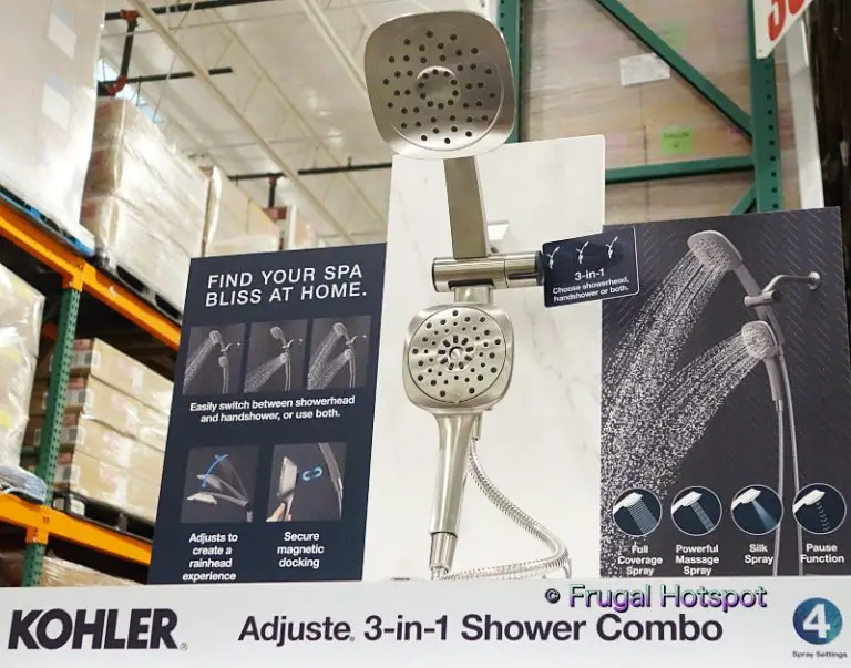 Kohler Adjuste 3 In 1 Showerhead Costco Display 768x603 