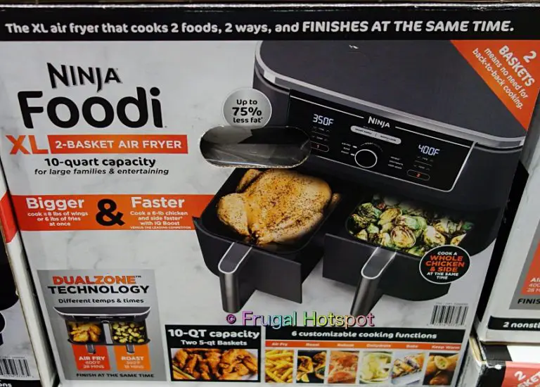 Ninja Foodi XL 2Basket Air Fryer Costco Sale! Frugal Hotspot