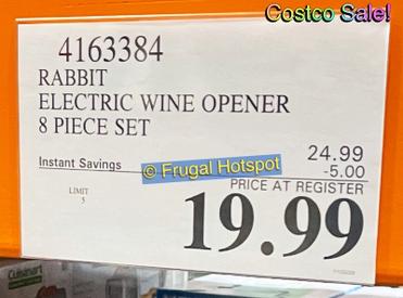 Costco Deals - 🍷@rabbitwine #wine to go set! Includes a