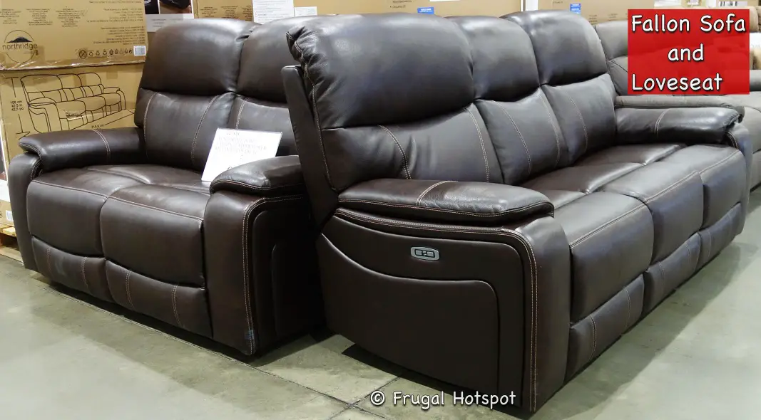 northridge home fallon leather power reclining sofa reviews
