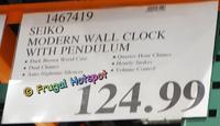 Seiko Pendulum Clock - Costco Sale! | Frugal Hotspot