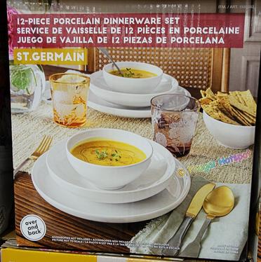 St. Germain Porcelain Dinnerware Set - Costco Sale!