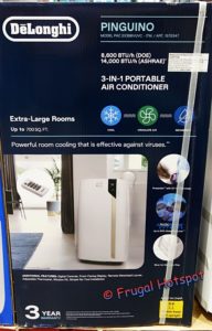 DeLonghi Pinguino UV Portable Air Conditioner Costco Sale