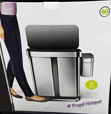 Simplehuman 58L Dual Compartment Step Can with Compost Caddy & Code H Liners,  60-pack for Sale in Long Beach, CA - OfferUp