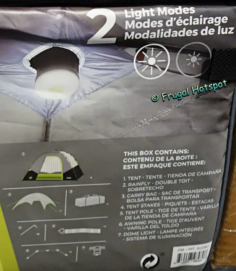 Core 6-Person Lighted Dome Tent at Costco! | Frugal Hotspot