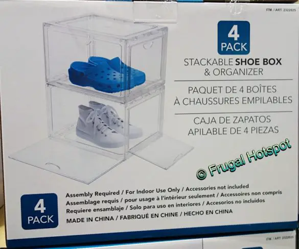 Costco Stackable Shoe Box - How To Blog