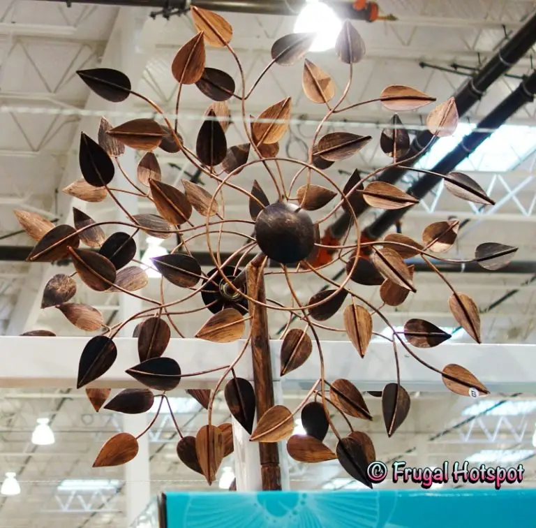 Stylecraft Leaves Metal Wind Spinner Costco Sale FrugalHotspot