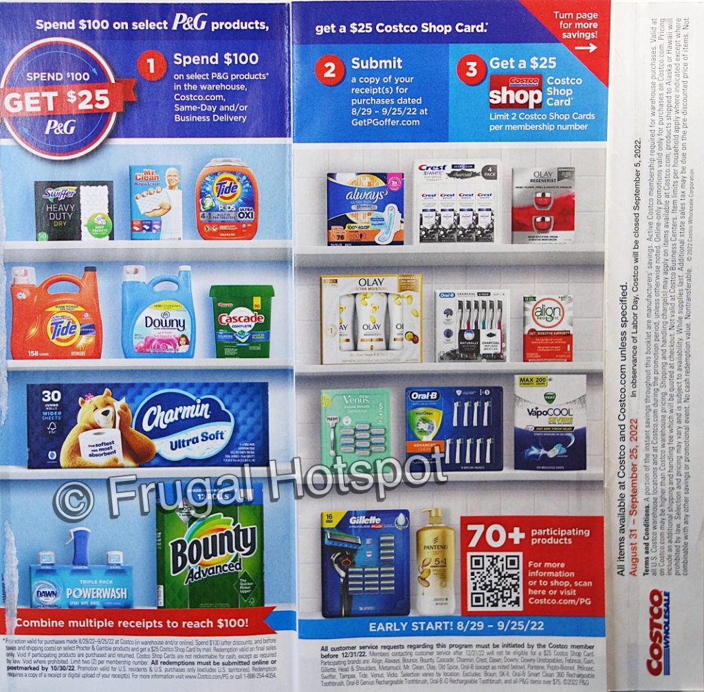 Costco Coupon Book SEPTEMBER 2022 Frugal Hotspot