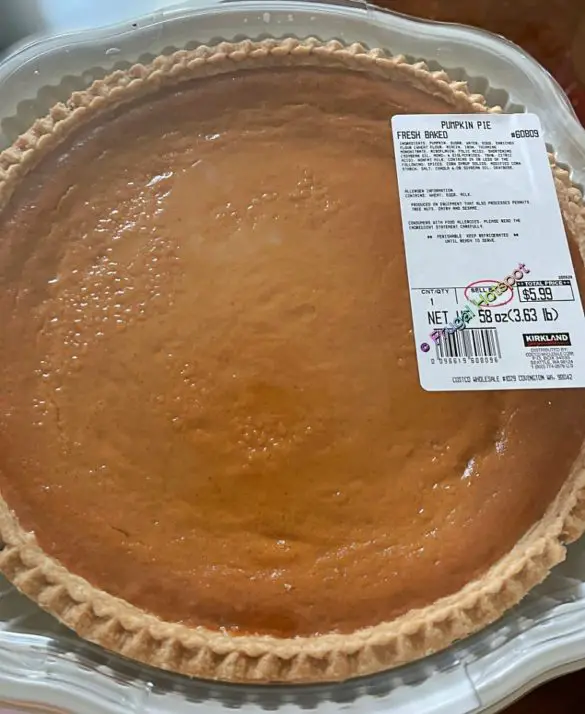 Costco Pumpkin Pie is Back! (2023) Frugal Hotspot