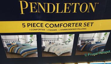 Pendleton Lake Stripe 5-piece Comforter Set