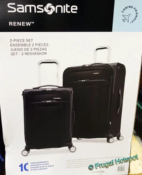 Samsonite Renew 2-Pc Luggage Set - Costco Sale!