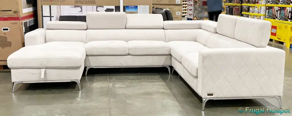 Abbyson Blaise Fabric Sectional at Costco! | Frugal Hotspot