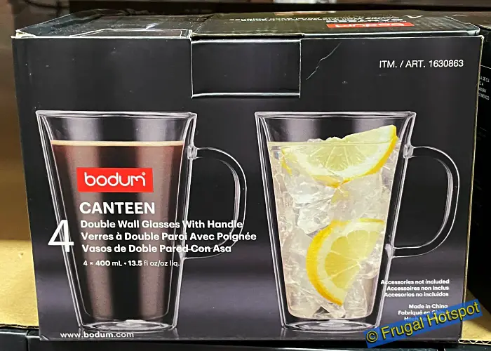 🤩 Double Wall Glass Mugs at Costco! The double-walled design is