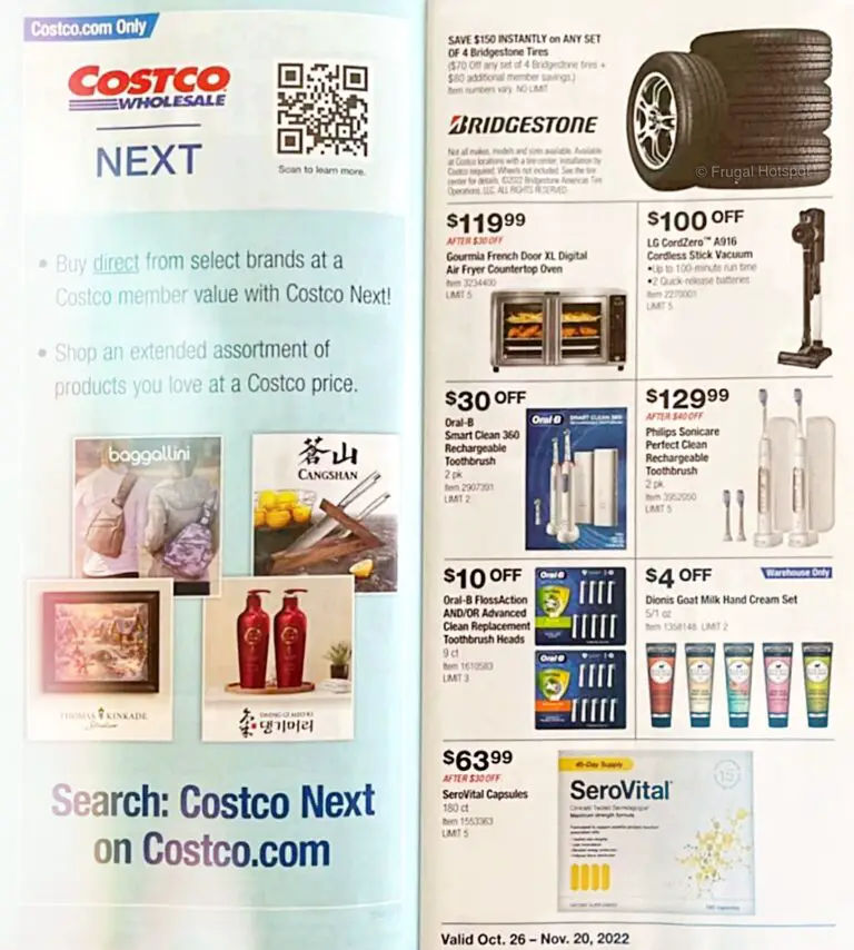 Costco Coupon Book NOVEMBER 2022 Frugal Hotspot