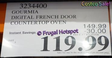 Gourmia French-Door Digital Air Fryer From Costco