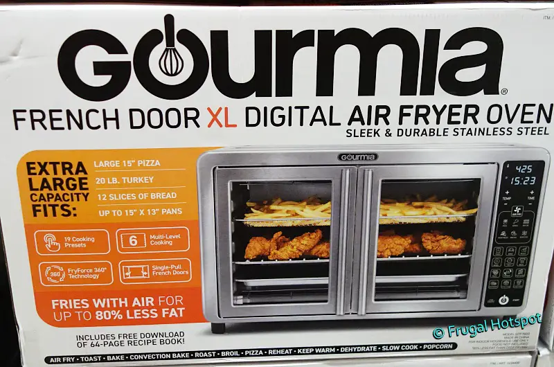 Gourmia French Door XL air fryer Oven: Cooking a 5lb Chicken 