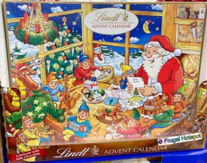 Lindt Chocolate Advent Calendar at Costco Frugal Hotspot