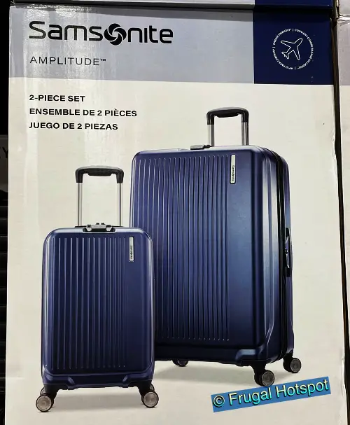 Samsonite Amplitude Hardside Luggage Set Costco Sale!