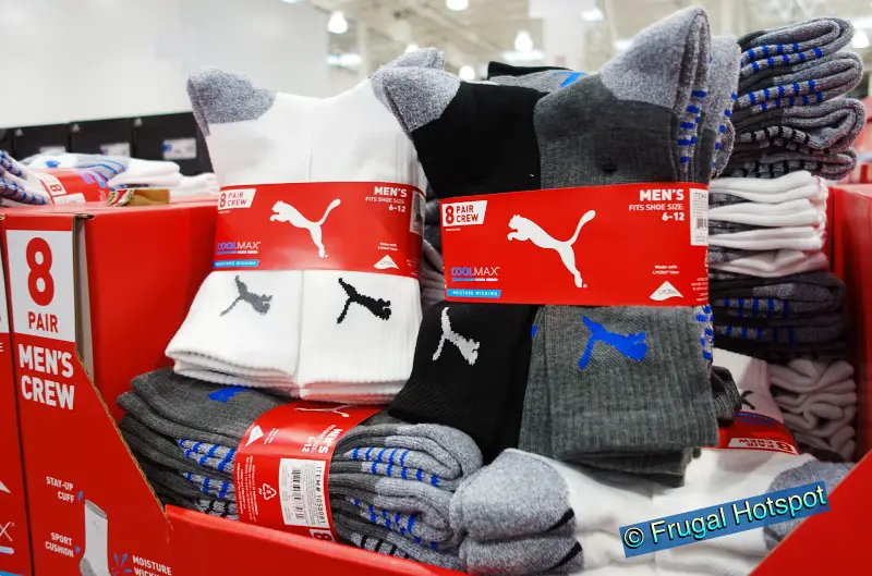 Puma Men's No Show Sock 8-Pack Only $9.97 Shipped on Costco.com