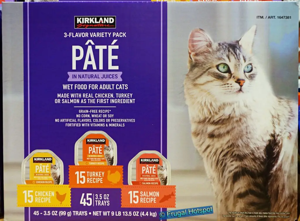 Kirkland Signature Pâté Wet Cat Food at Costco! Frugal Hotspot