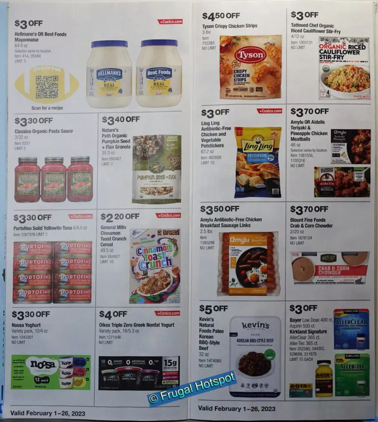 Costco Coupon Book FEBRUARY 2023 Frugal Hotspot