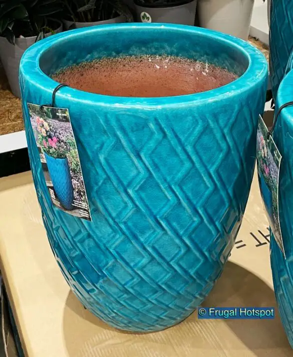 Falling Diamond Ceramic Planter at Costco! Frugal Hotspot