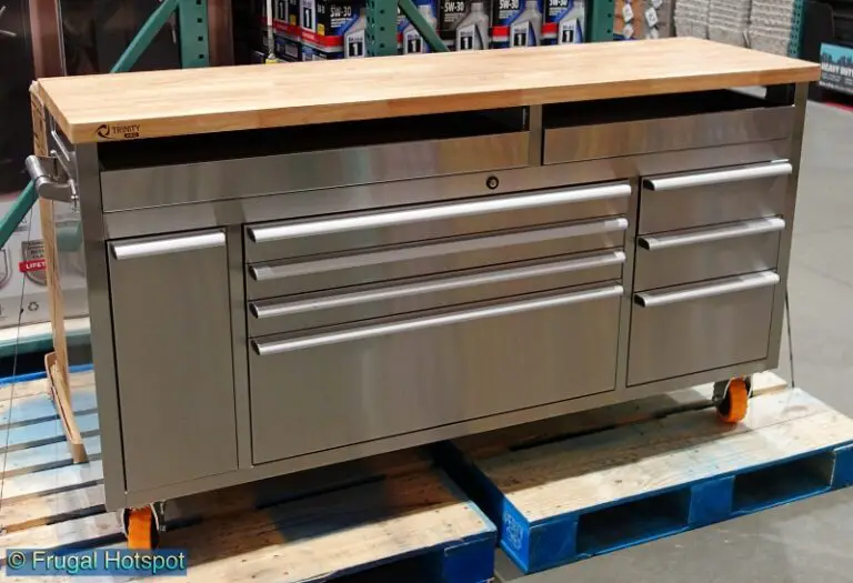 Trinity 66 Stainless Steel Rolling Workbench Costco Sale