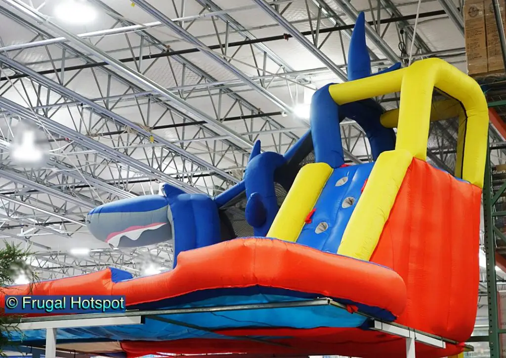 Happy Hop Shark Cave Adventure Inflatable Water Slide - Costco Sale!