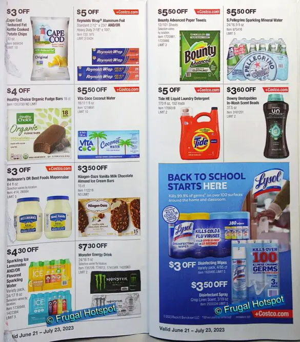 Costco Coupon Book JUNE / JULY 2023 Frugal Hotspot