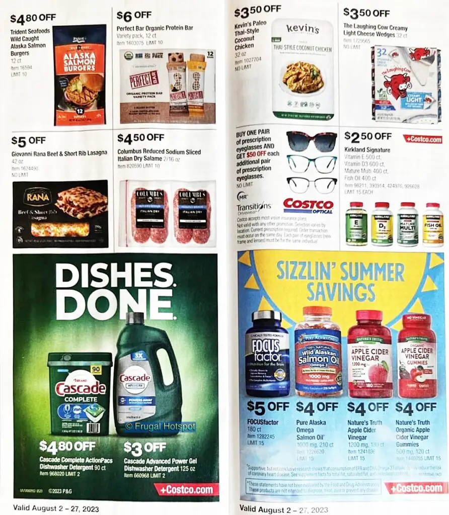 Costco Coupon Book August 227, 2023 Frugal Hotspot