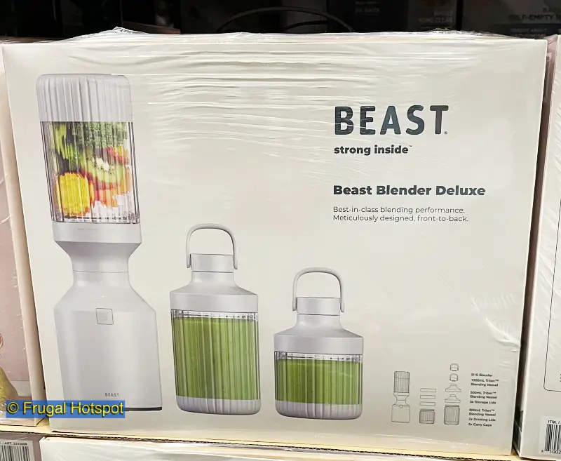 COSTCO DEALS on Instagram: 🙌New @beasthealth blender deluxe blending  system now at @costco for $149.99! Anyone have one of these? Worth it?  Vitamix or nutribullet better? Let us know in the comments! #