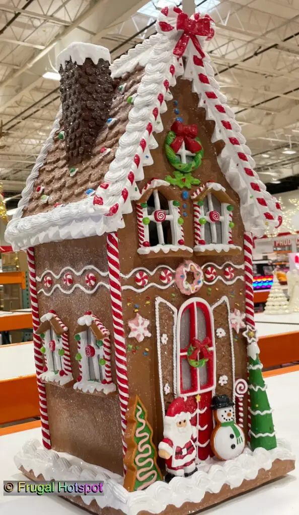 2-Ft Tall Gingerbread House with Lights & Music at Costco