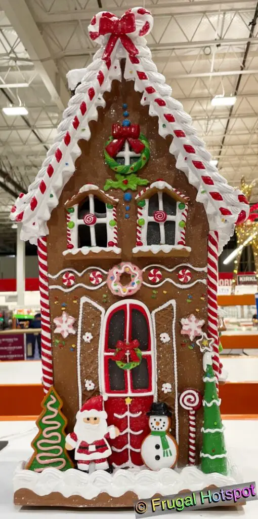 2Ft Tall Gingerbread House with Lights & Music at Costco